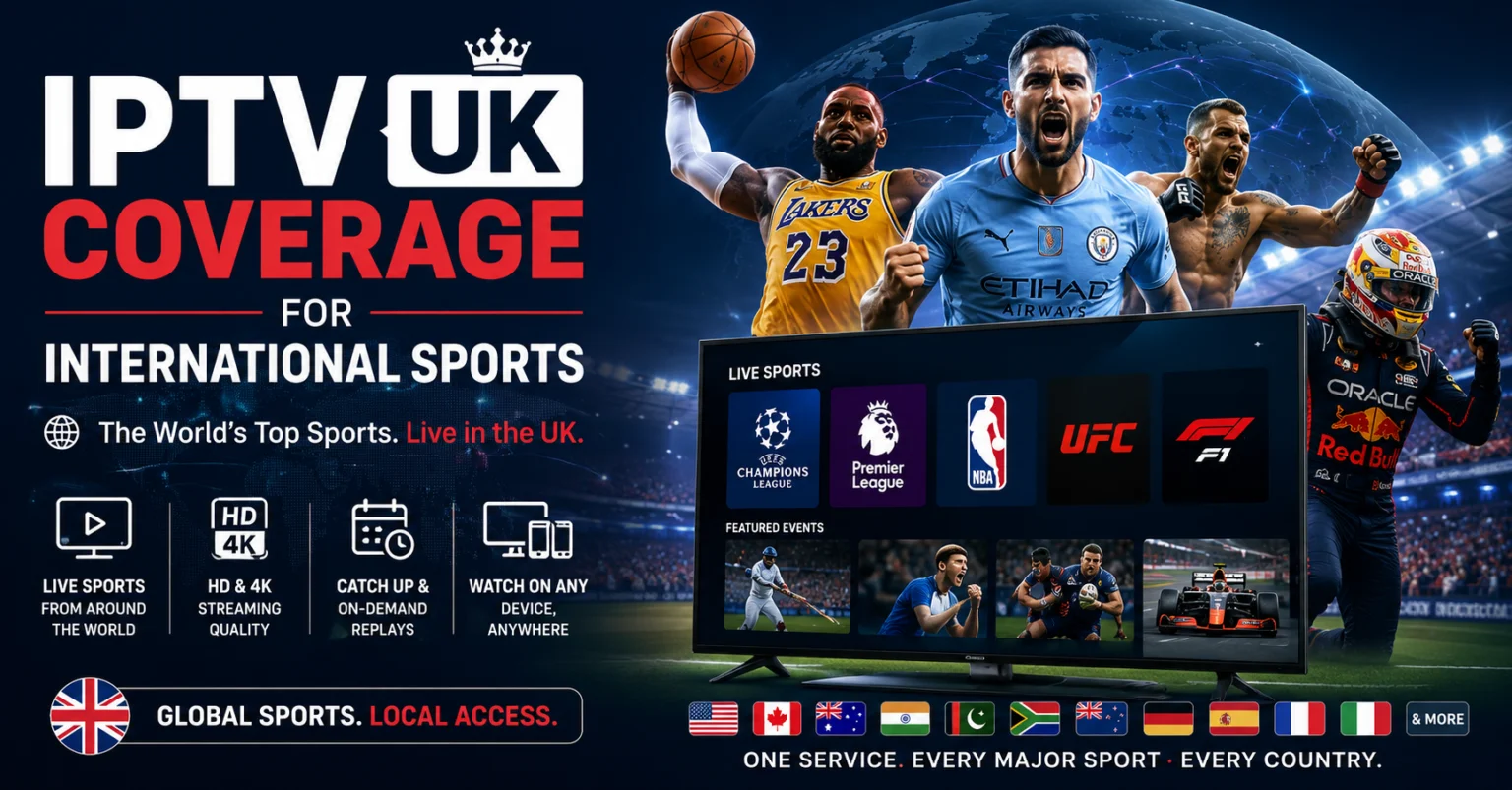 IPTV UK Coverage for International Sports: The Ultimate Viewing Guide