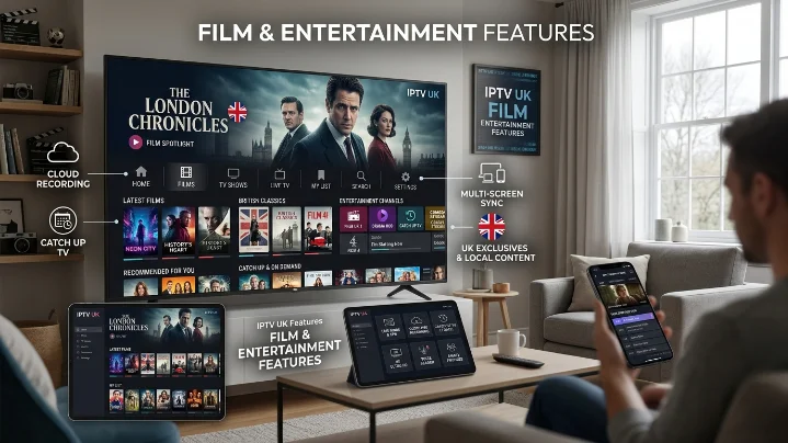 IPTV UK Film Entertainment Features: The Ultimate Movie Streaming Guide