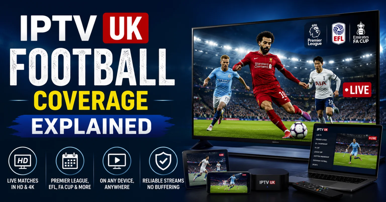 IPTV UK Football Coverage Explained: The Ultimate Live Match Streaming Guide (2026)