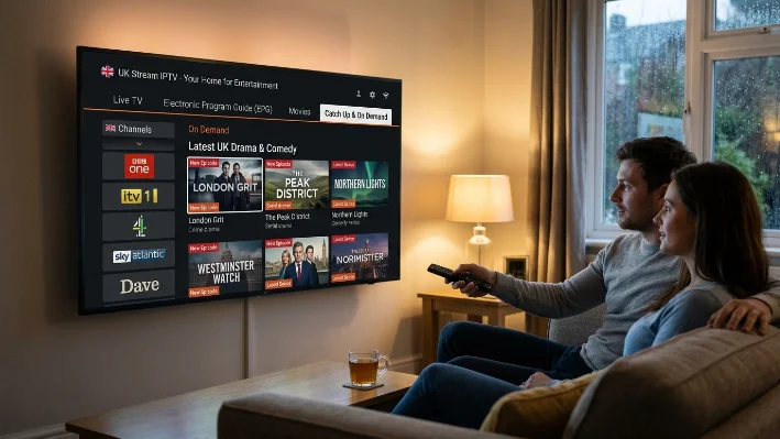 IPTV UK for Latest TV Shows: Stream New Releases in 4k