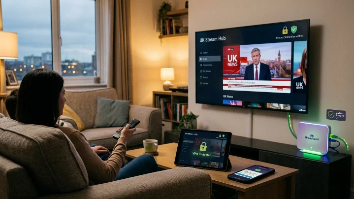 IPTV UK Streaming Security (2026): Safe, Reliable & Buffer-Free Setup